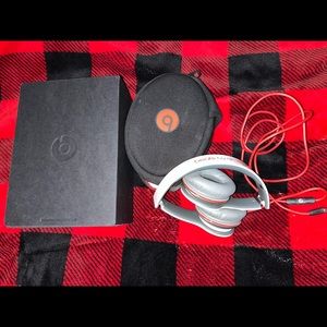 Original Wired Beats Solo Headphones with Case and Box